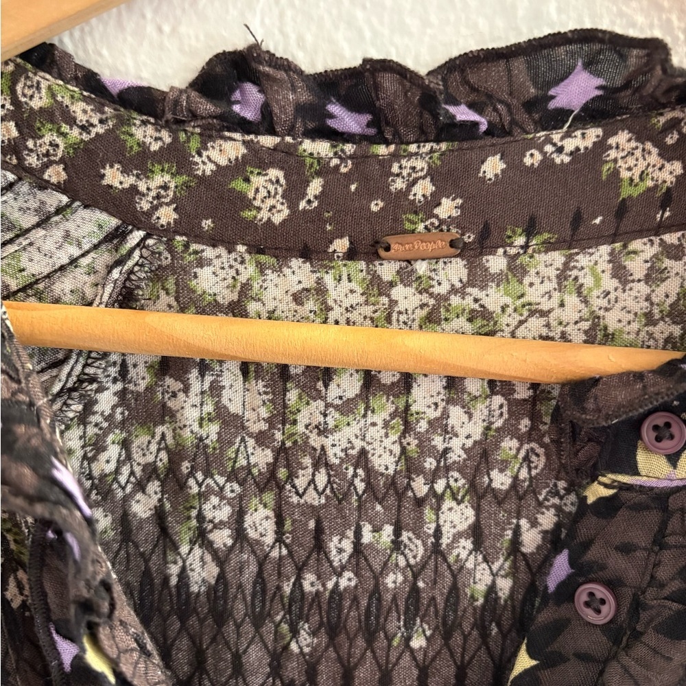 Free People cocoa combo women’s Maxi Dress - Picture 6 of 9